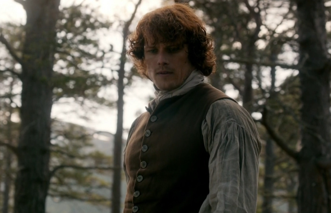 diana-gabaldon:  Claire and Jamie. Discussions of marriage and virginity. 