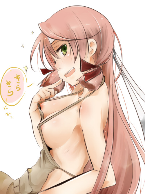 lewd-lounge: 水着(なし)明石
