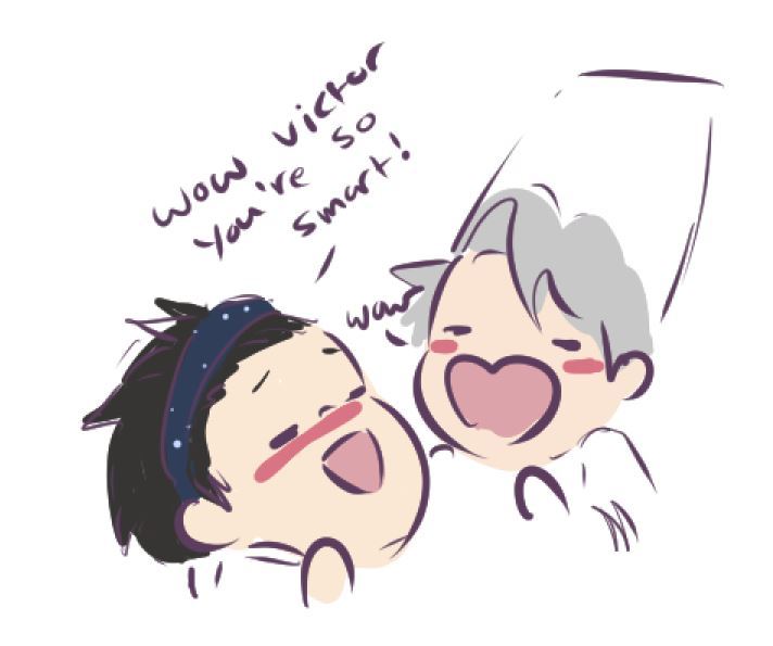 la-loom:  As Sweet as Sugar AU one day victor decides Yuuri needs to start pushing