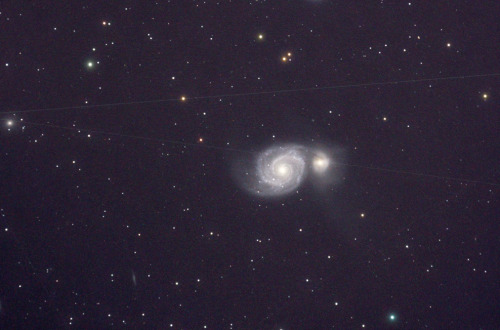 galaxyshmalaxy: Whirlpool-Galaxy (by Peter Muks Photography)