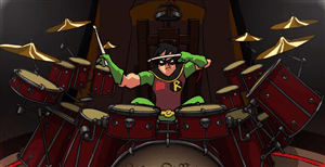 meritones:  Batman got the band back together 
