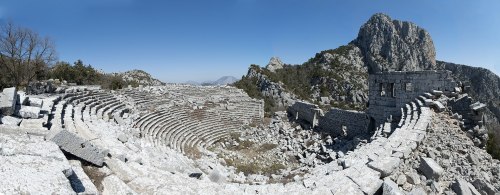 classicalmonuments: Theatre of Termessos Termessos, Pisidia, Asia Minor (Turkey) 2nd century CE 4000