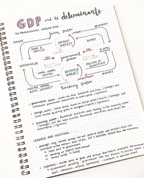 stvdybuddies: 06.22.17 || Some Macroeconomics review notes to keep me productive over the summer. Al