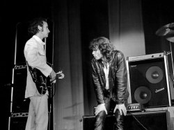 the60sbazaar:  Jim Morrison and Robby Krieger