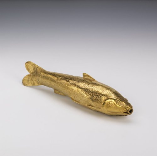 historiyah: Gold Fish from the Oxus Treasure5th-4th Century BCAchaemenid (Persian)Length: c.24 cmA h