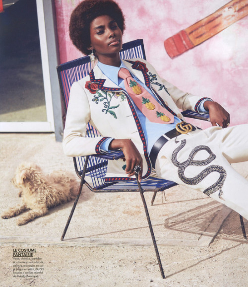 devoutfashion:  Tami Williams for Elle France March 2016 