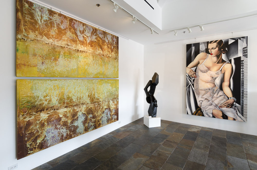 Abstract Fresco - BONANZA dip typc - Each panel 8 ft x 8 ft
Art Deco Ms. Alan Oil on Linen Canvas 90 x 60
949 874 3973