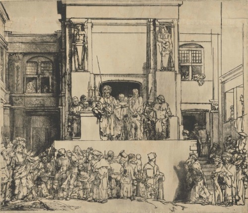 Christ presented to the people (‘Ecce Homo’), 1655, Rembrandt van Rijn