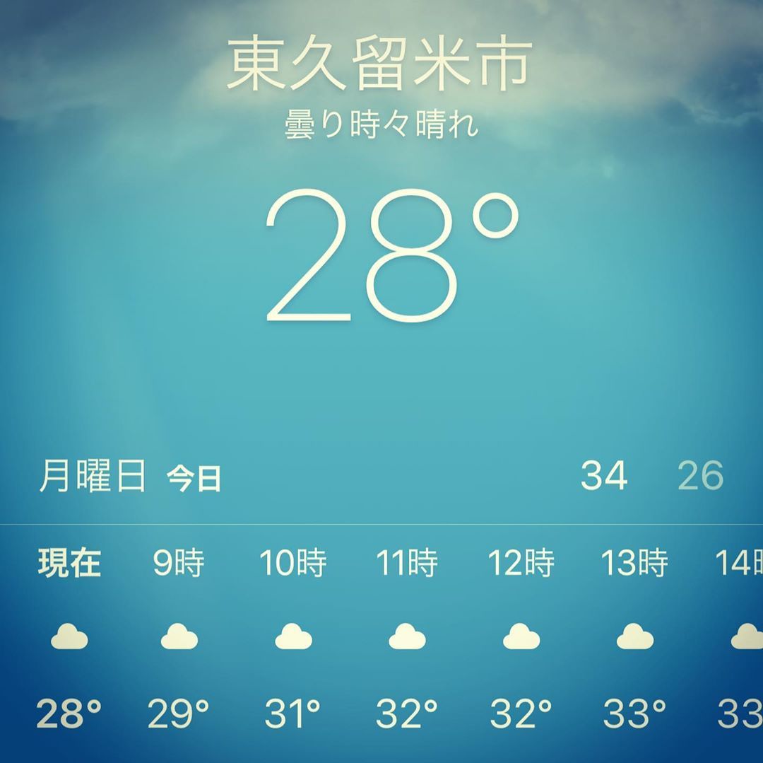 東 久留米 天気