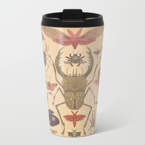 figdays:  “Entomologist’s Wish” Travel Mug by Vlad Stankovic