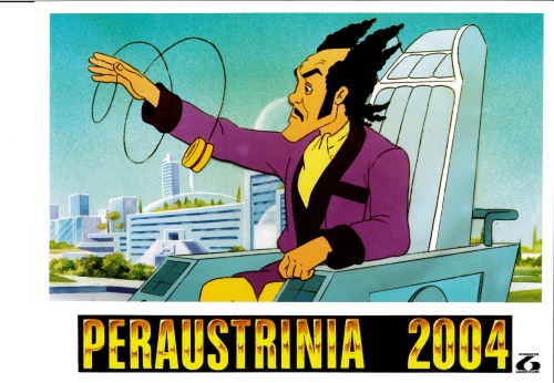 Ten of the original dozen Peraustrínia 2004 lobby cards that would have been posted in cinemas in 19