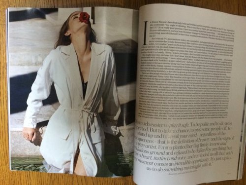 Emma Watson for Porter Magazine (Winter 2015).