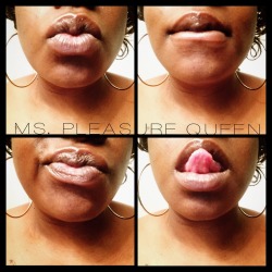 mspleasurequeen:  Watch out I’m armed &amp; dangerous. These lips are lethal!  👄💋💋  Email: mspleasurequeen@gmail.com to purchase my full clips NOW!  Instagram: @ms._pleasure.queen Telegram &amp; Twitter: mspleasurequeen FB: “Pleasure Queen”