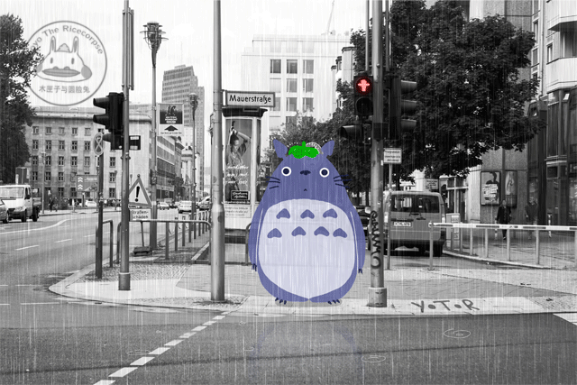 yoyothericecorpse:  &lsquo;In Berlin- The Travellers&rsquo; No.1 Totoro (from