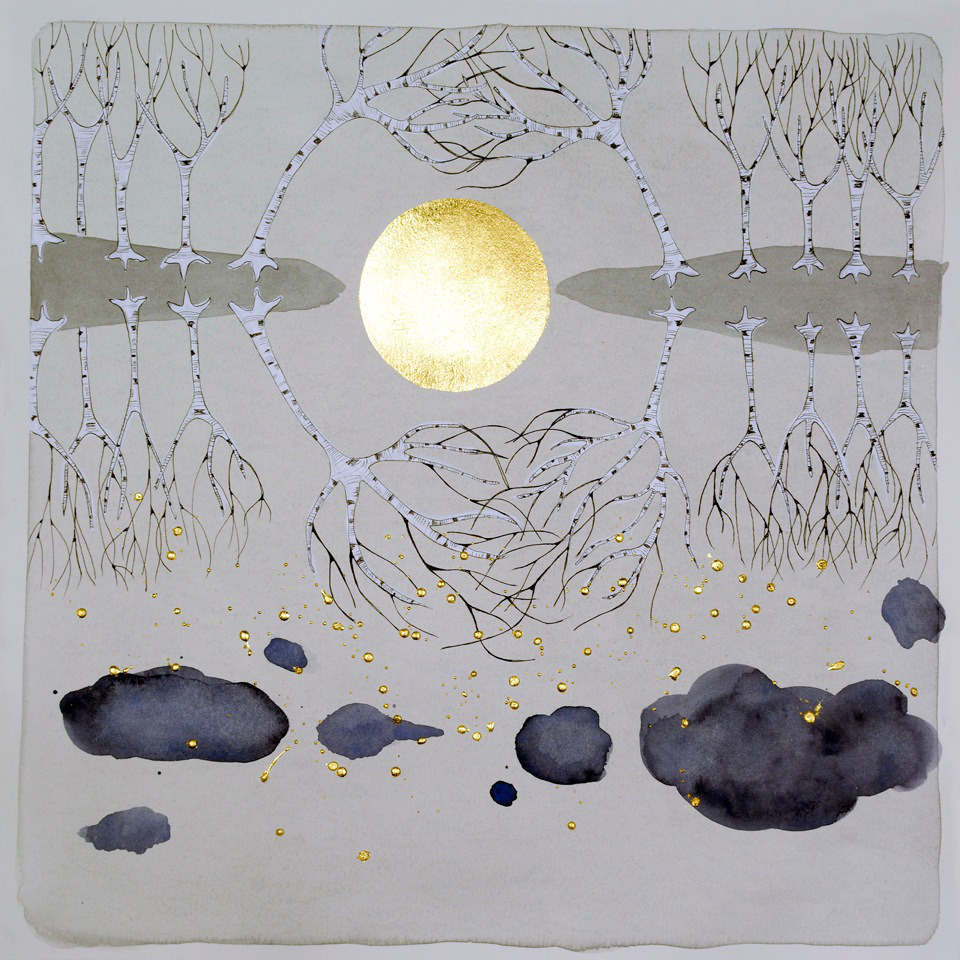 leslieseuffert:
“Crystal Liu (b. 1980, Canada) Moon Series
”