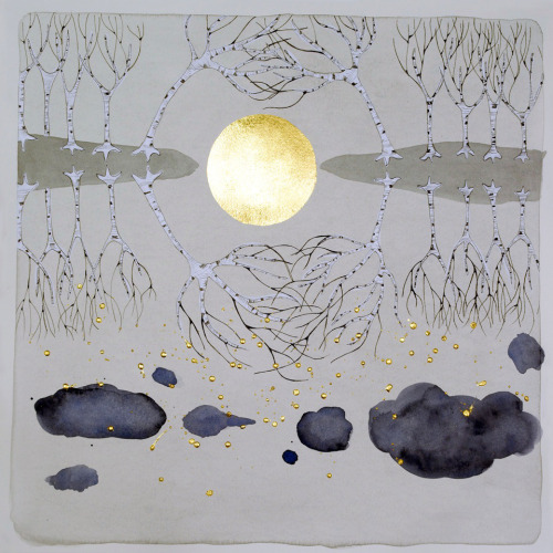 leslieseuffert: Crystal Liu (b. 1980, Canada) Moon Series