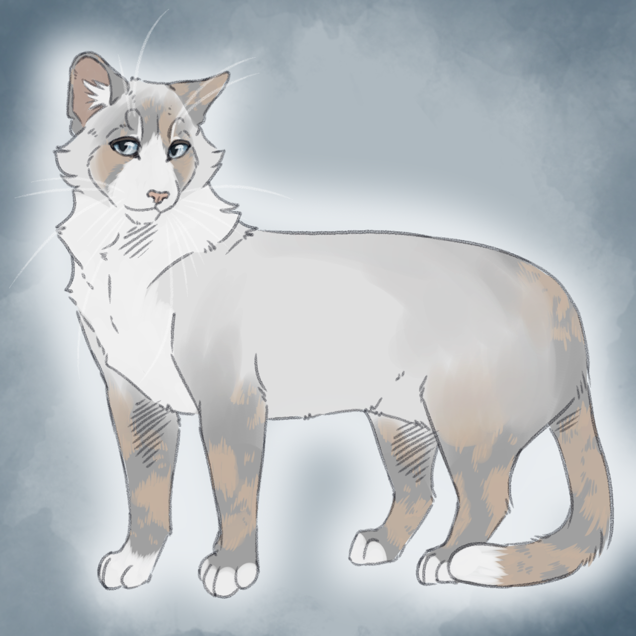 Millie from Warrior cats - Finished Artworks - Krita Artists