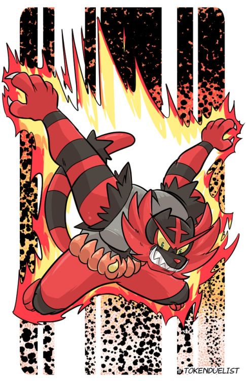 tokenduelist: Incineroar used Malicious Moonsault! as per usual, you can find this among my stuff at