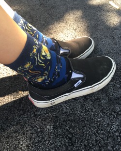 vibesncosmos:  can’t get enough of artsy socks