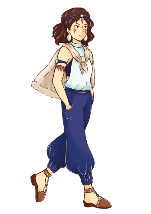 Casual fashion heroine: Ghibli style ✨