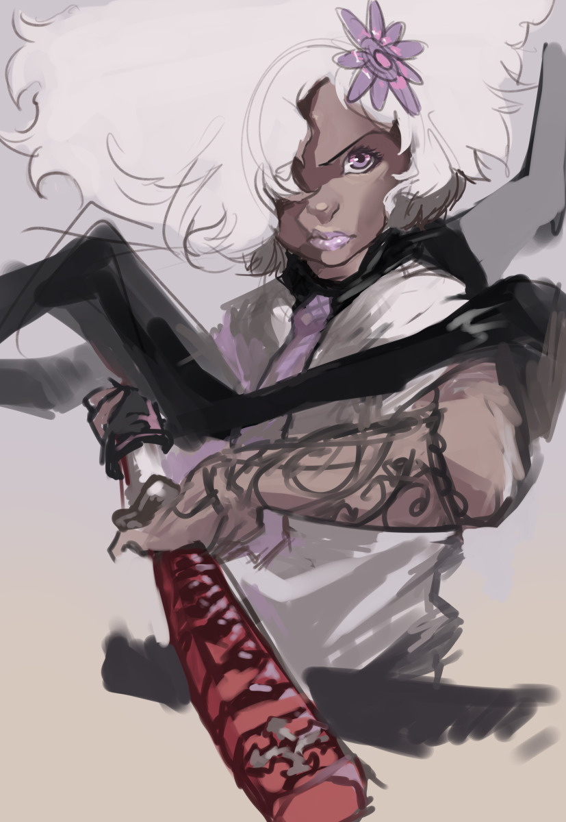 kamisamafr:Shinobu Jacobs from No More Heroes &lt;3