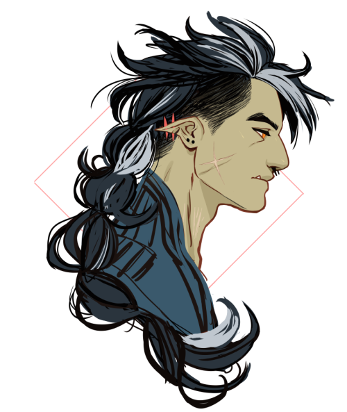 siobhanchiffon: between work, greyson greyson greyson.  he had to dye his hair in-game for reasons,