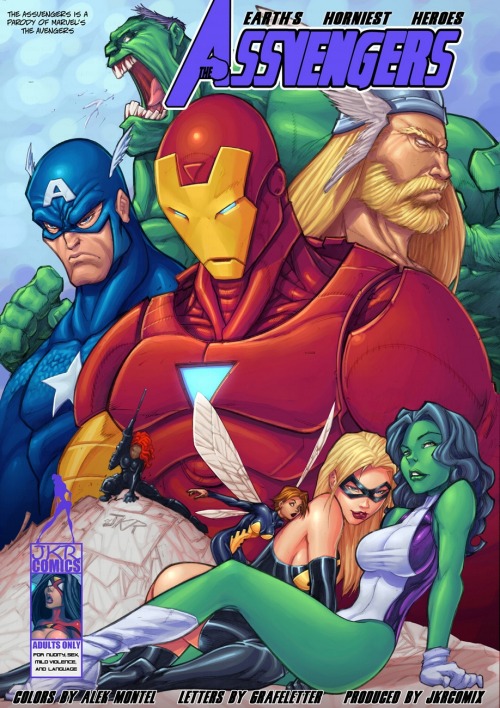 Sex rule-34-porn:  Assvengers 1Get the Full Comic pictures