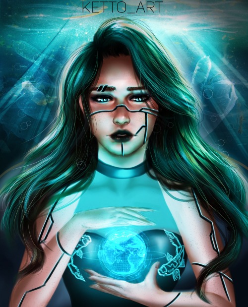 cyberpunk mermaid.once again, yet another derail. I can’t believe this used to be Ariel from the Lit