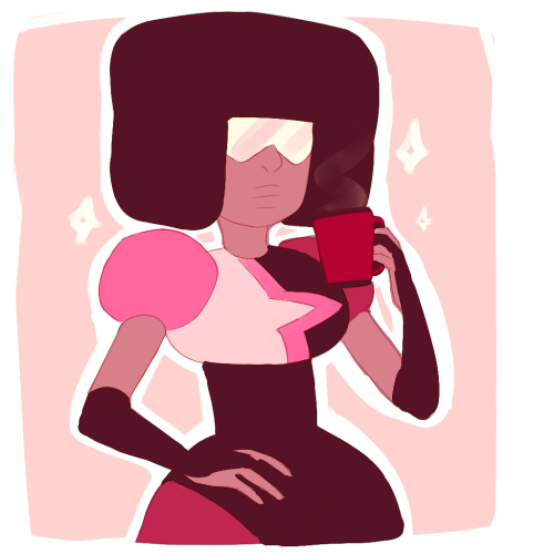 socksghost:  Tea, Coffee, and Slurpee.I don’t think Pearl actually drinks tea, maybe she just likes the aroma? :>