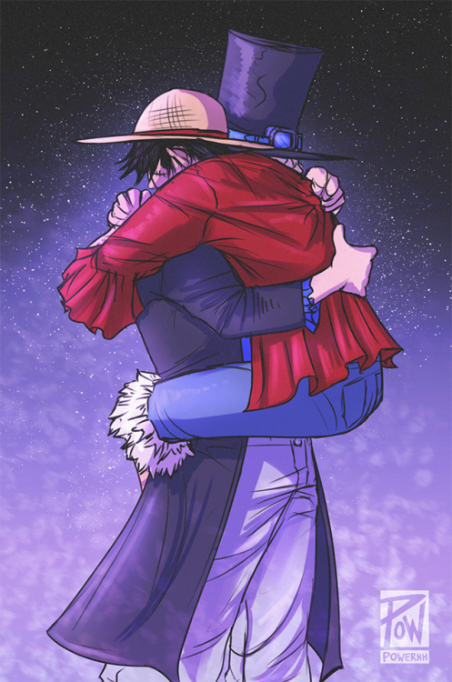 powerhh:i want to hug luffy and sabo but i cant, so here’s the Best brothers hugging each other inst