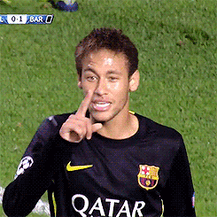 50shadesofneymar:  omgbartra:  he does the black jerseys so much justice  forever
