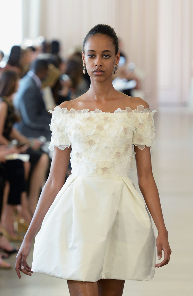 hellyeahblackmodels: Oscar De La Renta Bridal S/S 2016