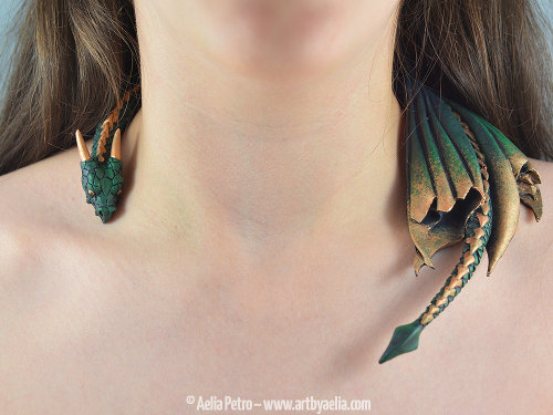 silver-tongues-blog:  thewinterwulf:  sigmatique:  skyking-irl:  bathassaultz:  dai-rokuten-maou:  sosuperawesome:  Dragon necklaces, bracelets and rings by ArtByAelia on Etsy • So Super Awesome is also on Facebook, Twitter and Pinterest •  @salemnightz