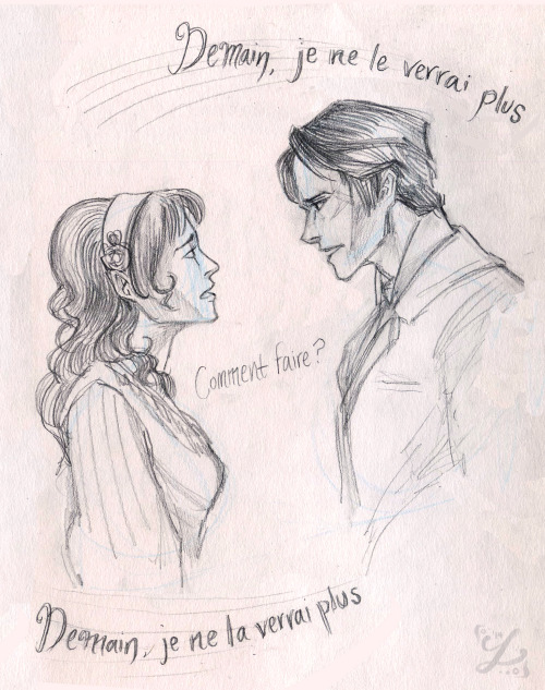 pilferingapples: lilyvonk: These I drew based on ‘Demain’ from the Les Mis french concep