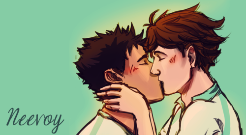 neevoy:  Aaand another one   ༼ つ ◕_◕ ༽つ  I’m in iwaoi hell help meee   13.04.2016Please do not repost or use without permisson ❤   