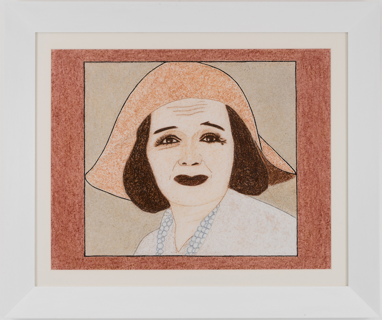 Atticus Bergman
Pola Negri (2), 2017
Crayola® Crayon on paper
19 × 24 inches (48.26 × 60.96 cm)