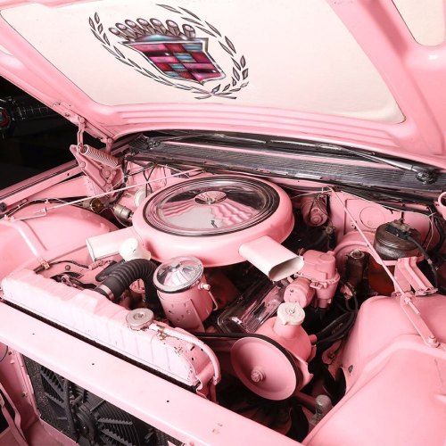 utwo:P I N K 1959 Cadillac Series 62 Convertible © barrett jackson The Pink Stuff!