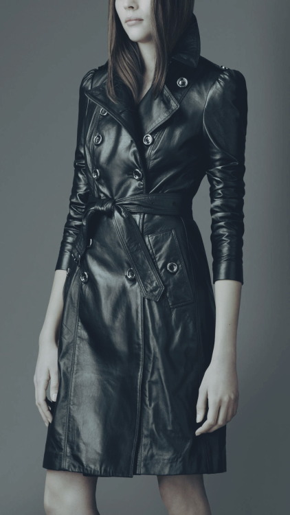 leather coat