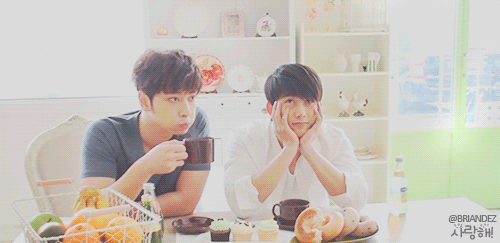 briandez:  Chansung &amp; Taecyeon - 2PM 2013 Calendar BTS  