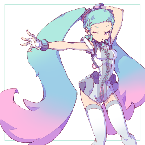 andreacofrancescoart: My first Vocaloid CD featuring Hatsune Miku will be released at the end of Jun