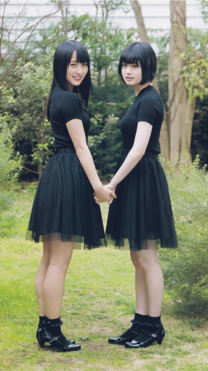 keyakizakamatome:  UTB  vol.37 Part 1 菅井友香 x 平手友梨奈  