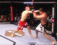 mma-gifs:  Dan “The Outlaw&ldquo; Hardy  I miss The Outlaw! -fms