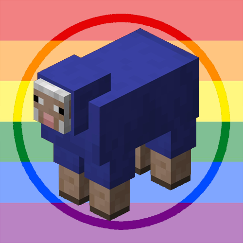 Pride 2022: Gay + Rainbow Sheep IconsPlease reblog and credit me if you use!