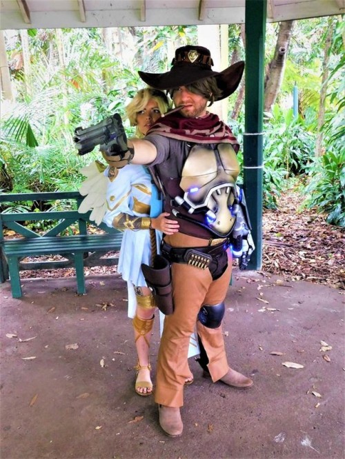 McMercy for ya’ll my partner does a great McCree and I have Mercy on hand so enjoy. McCree: In_chara