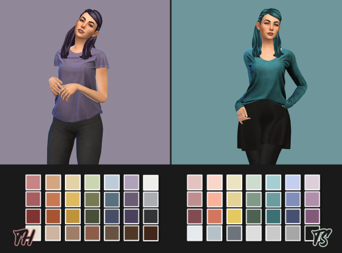 Two Darte77 Shirts in The Academia Palettes56 Standalone colors in my Academia PalettesCustom Thumbn