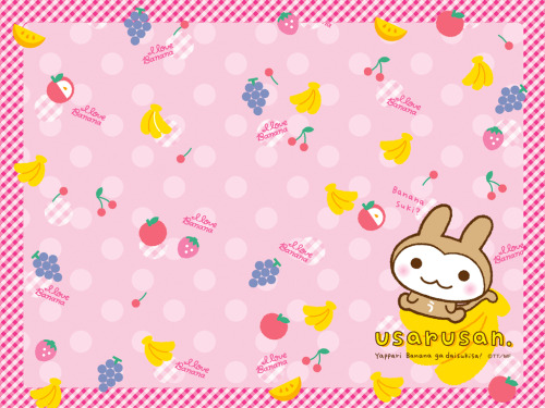 Usaru (Japan). Follow Desktop Candy for more cute wallpaper artists!