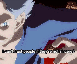 queenofthecute:  yuritsukikage: Favourite Junni Kokki Scenes - Youko's words to Aozaru “It doesn’t matter if he wasn’t. He still saved my life and that won’t change.  This scene is so important to me. Twelve Kingdoms (and AtLA) taught me to