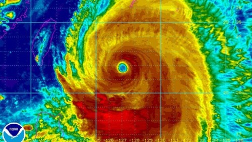 Our thoughts are with Japan as Typhoon Neoguri tracks near Okinawa, then Kyushu and Shikoku in the n