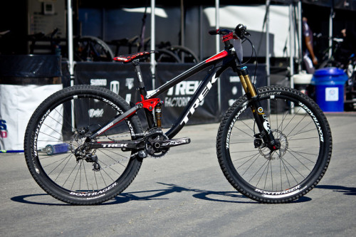 chirosangaku:  Prototype Trek Slalom/Slopestyle Bike - Sea Otter Classic Pit Bits - 2013 Sea Otter C