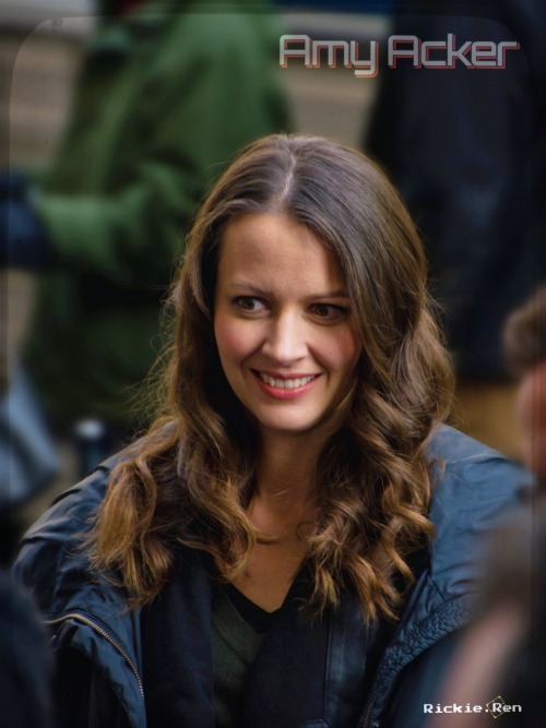 rickieren109:  Back to the time when Person Of Interest was filming episode 411 - If-Then-Else at Wall Street!Some BTS pics of our lovely and sweet Amy Acker!(Please do not remove or cut my watermark from my pics without my knowledge, thanks. )